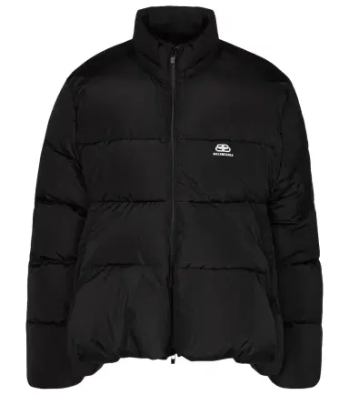 Balenciaga C-SHAPE puffer micro-faille jacket | Thumbnail 1 Balenciaga C-SHAPE puffer micro-faille jacket | Thumbnail 1