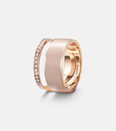 Repossi Berbere Module 18kt rose gold ring with diamonds | Thumbnail 2