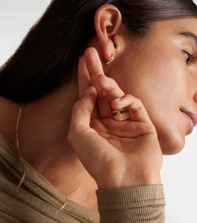 Repossi Berbere Module 18kt rose gold ring with diamonds | Thumbnail 3