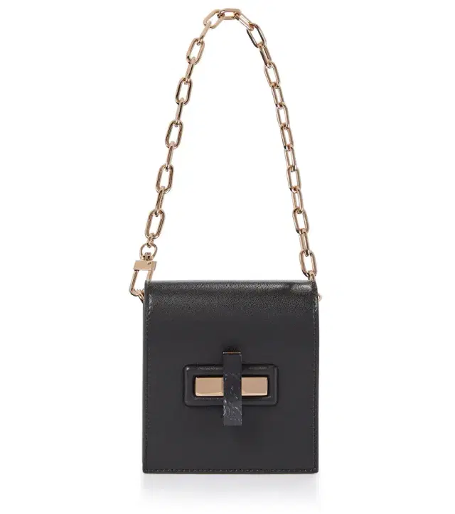Gabriela Hearst Fiona leather clutch