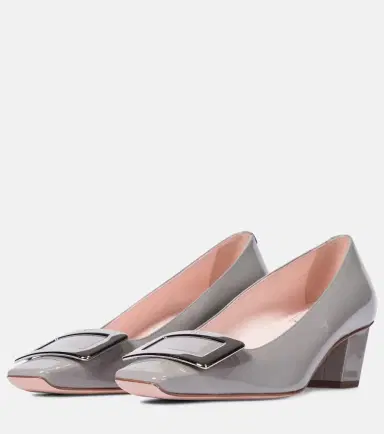 Roger Vivier Belle Vivier 45 patent leather pumps | Thumbnail 2 Roger Vivier Belle Vivier 45 patent leather pumps | Thumbnail 2