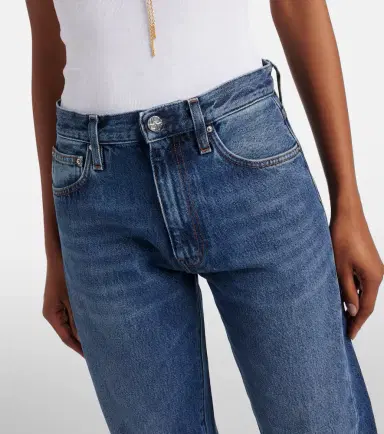 TOTEME Mid-rise twisted-seam straight jeans | Thumbnail 5 TOTEME Mid-rise twisted-seam straight jeans | Thumbnail 5