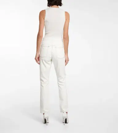 Wardrobe.NYC Wardrobe. NYC Ribbed-knit cotton tank top | Thumbnail 2