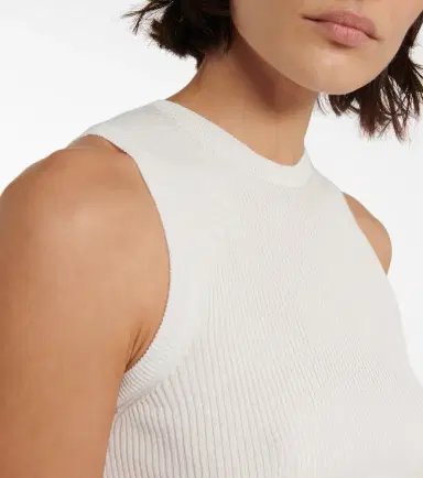 Wardrobe.NYC Wardrobe. NYC Ribbed-knit cotton tank top | Thumbnail 5