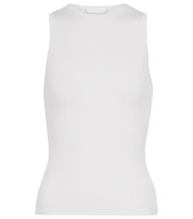 Wardrobe.NYC Wardrobe. NYC Ribbed-knit cotton tank top | Thumbnail 1