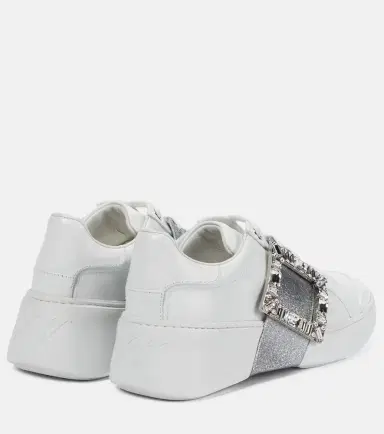 Roger Vivier Viv' Skate leather sneakers | Thumbnail 2 Roger Vivier Viv' Skate leather sneakers | Thumbnail 2