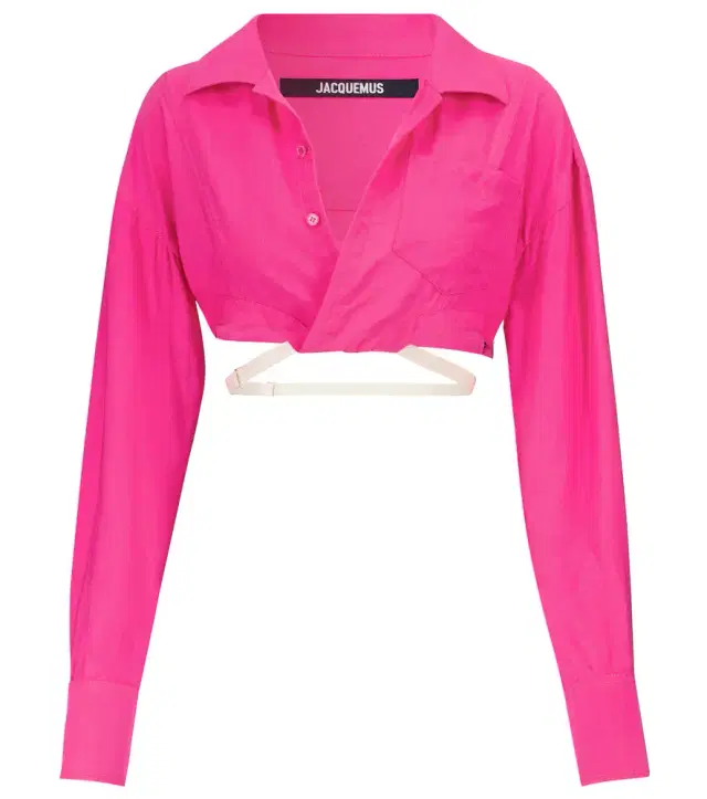 Jacquemus La Chemise Laurier cropped shirt