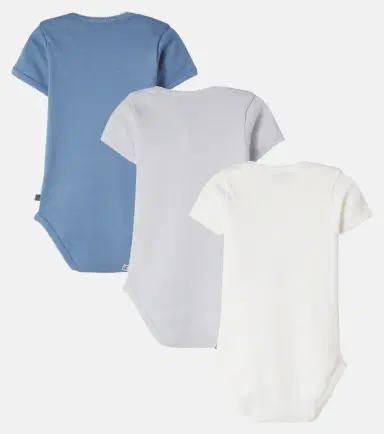 Bonpoint Baby set of 3 cotton bodysuits | Thumbnail 3