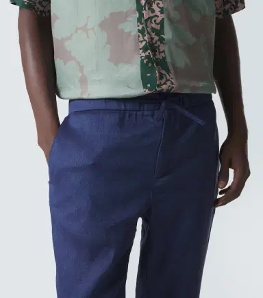 Frescobol Carioca Linen and cotton chinos | Thumbnail 3