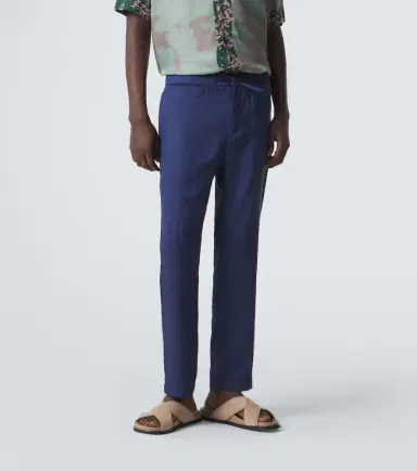Frescobol Carioca Linen and cotton chinos | Thumbnail 4