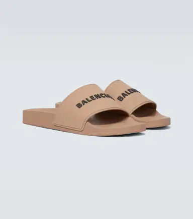 Balenciaga Pool logo rubber slides | Thumbnail 2