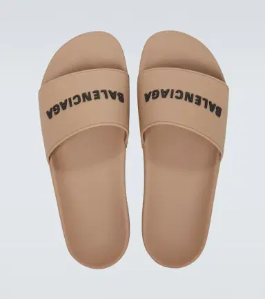Balenciaga Pool logo rubber slides | Thumbnail 5