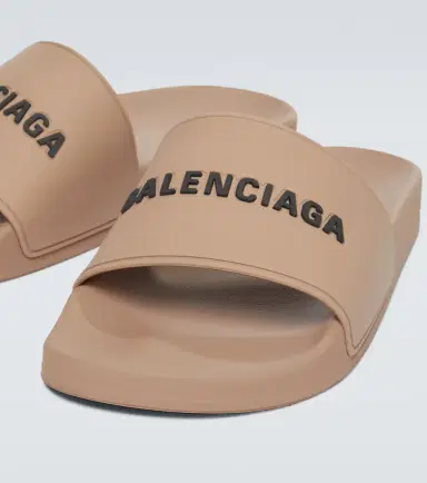 Balenciaga Pool logo rubber slides | Thumbnail 6
