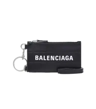 Balenciaga Cash card case on keyring | Thumbnail 1 Balenciaga Cash card case on keyring | Thumbnail 1