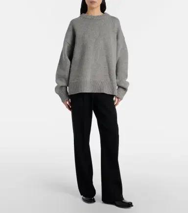 The Row Ophelia wool and cashmere sweater | Thumbnail 3