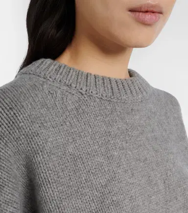 The Row Ophelia wool and cashmere sweater | Thumbnail 4