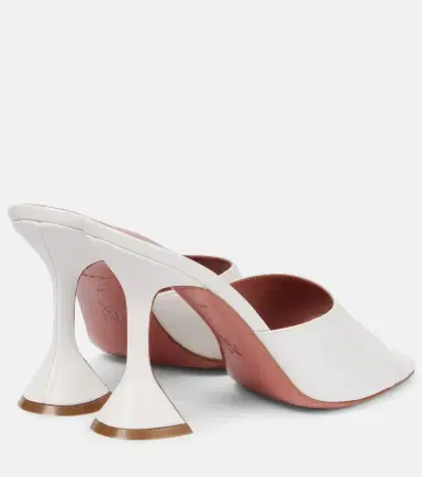 Amina Muaddi Lupita leather sandals | Thumbnail 3 Amina Muaddi Lupita leather sandals | Thumbnail 3