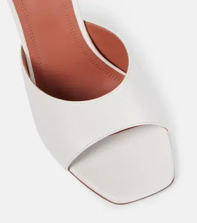 Amina Muaddi Lupita leather sandals | Thumbnail 4 Amina Muaddi Lupita leather sandals | Thumbnail 4