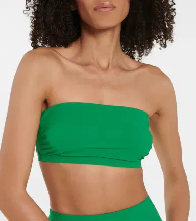 Karla Colletto Basics bandeau bikini top | Thumbnail 2
