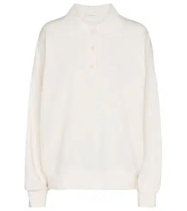 The Row Corzas cotton polo sweater | Thumbnail 1 The Row Corzas cotton polo sweater | Thumbnail 1