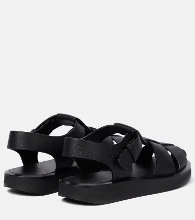 The Row Fisherman leather sandals | Thumbnail 2