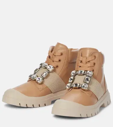 Roger Vivier Viv Desert leather ankle boots | Thumbnail 4 Roger Vivier Viv Desert leather ankle boots | Thumbnail 4