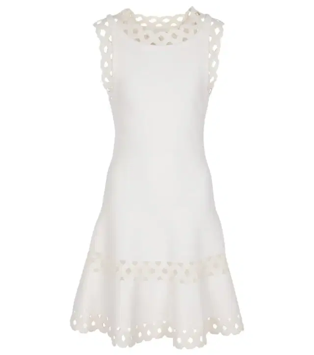 Alaïa Vienne wool-blend minidress