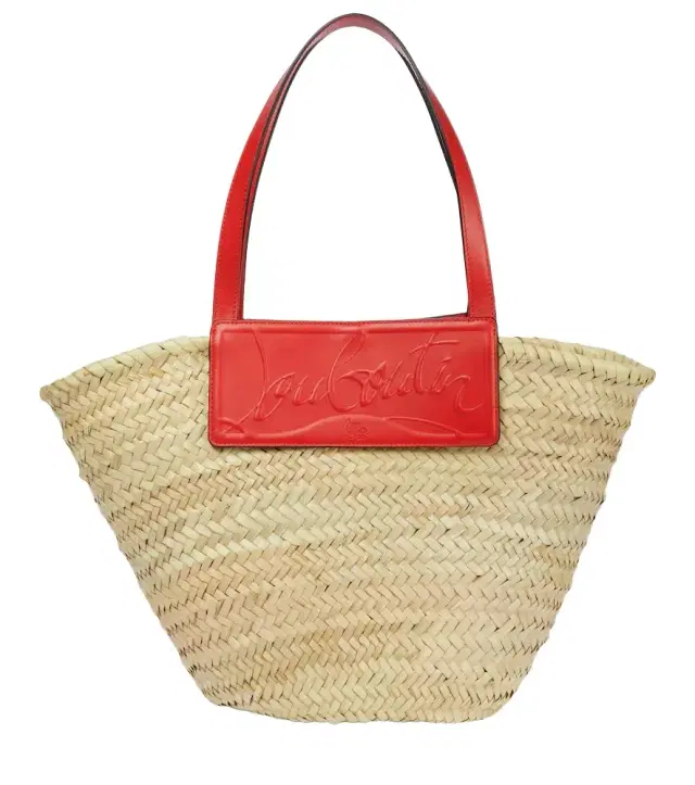 Christian Louboutin Loubishore woven tote