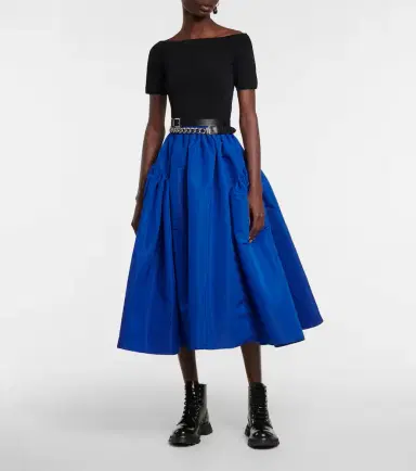 Alexander McQueen Off-shoulder top | Thumbnail 3