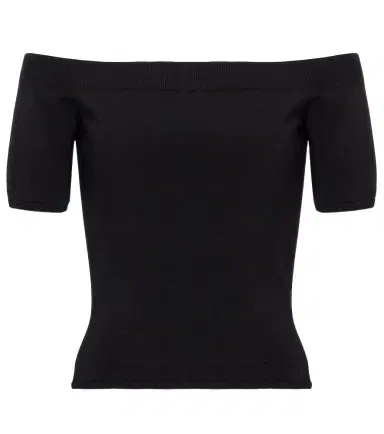Alexander McQueen Off-shoulder top | Thumbnail 1