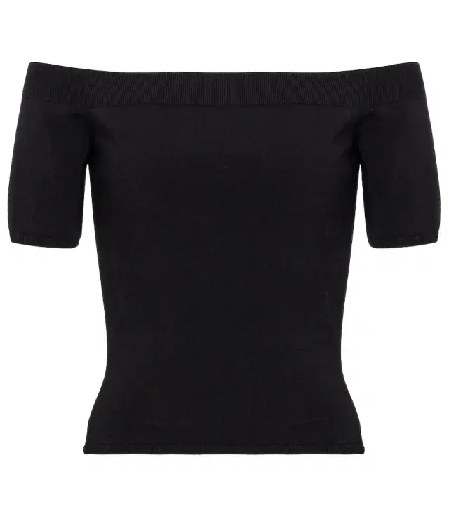 McQueen Off-shoulder top