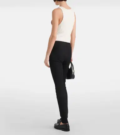 Joseph High-rise stretch-gabardine leggings | Thumbnail 2