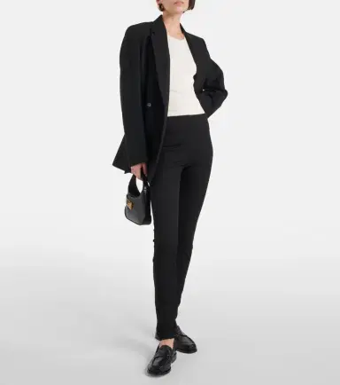Joseph High-rise stretch-gabardine leggings | Thumbnail 4