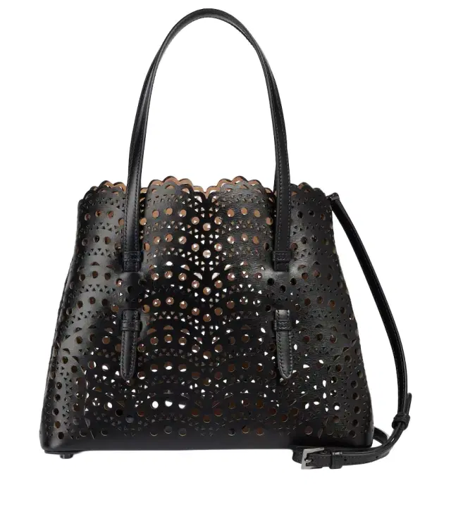 Alaia Alaïa Mina 25 Vienne Wave leather top-handle bag