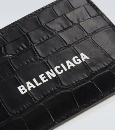 Balenciaga Cash cardholder with logo | Thumbnail 2