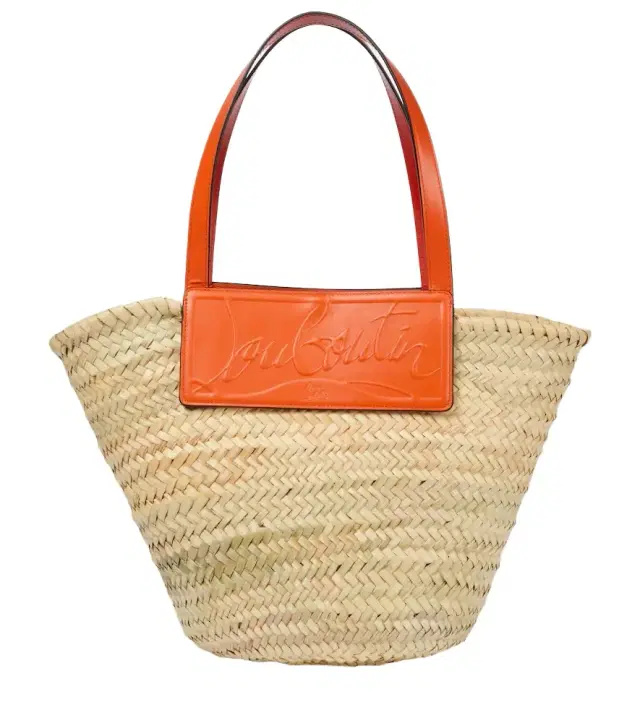 Christian Louboutin Loubishore woven tote