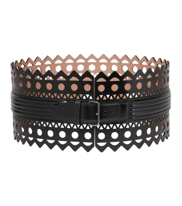 Alaia Alaïa Leather corset belt