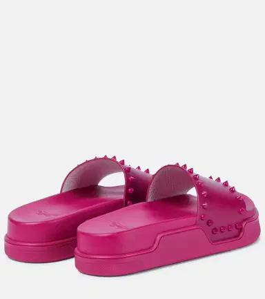 Christian Louboutin Pool Stud embellished slides | Thumbnail 2