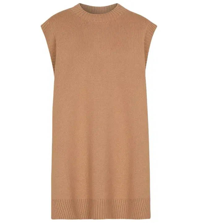 Cashmere sweater vest