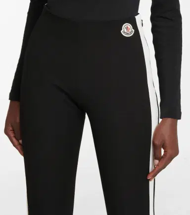 Moncler id-rise jersey stirrup leggings | Thumbnail 2