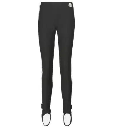 Moncler id-rise jersey stirrup leggings | Thumbnail 1