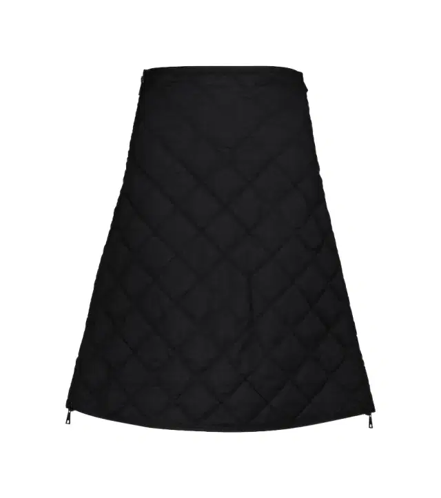 Moncler Quilted high-rise down skirt