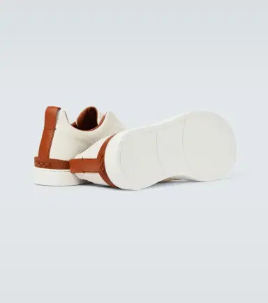 Zegna Triple Stitch leather sneakers | Thumbnail 5 Zegna Triple Stitch leather sneakers | Thumbnail 5