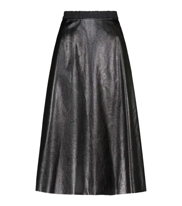 Moncler Faux midi skirt