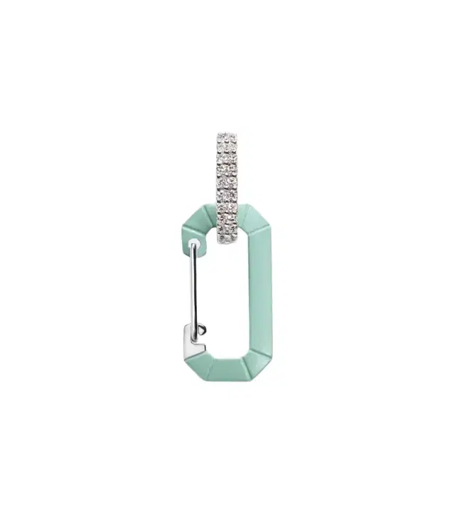 Eera Eéra Chiara Small 18kt gold single earring with diamonds