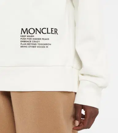 Moncler Cotton-blend sweatshirt | Thumbnail 4 Moncler Cotton-blend sweatshirt | Thumbnail 4
