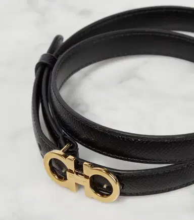 Ferragamo Gancini leather belt | Thumbnail 2
