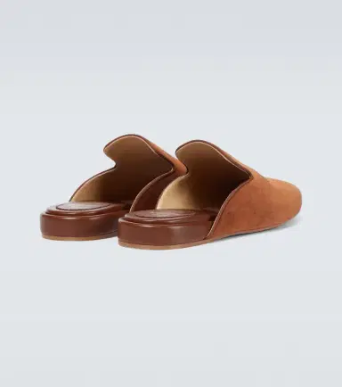 Christian Louboutin Navy Coolito Flat mules | Thumbnail 2