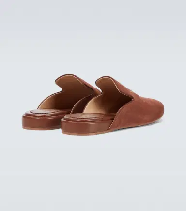 Christian Louboutin Navy Coolito Flat mules | Thumbnail 3