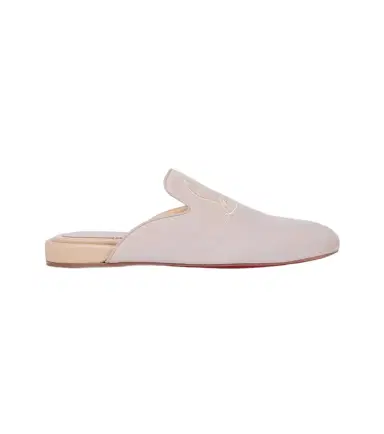 Christian Louboutin Navy Coolito Flat mules | Thumbnail 1